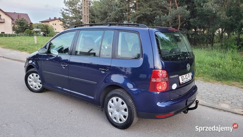 VW TOURAN LIFT 16 MPI OPŁACONY KLIMA ELEKTRYKA 1600cm3 świętokrzyskie Końskie
