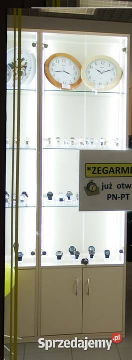 Gablota Gabloty Stoisko Ładne Beżowe Jasne mazowieckie Warszawa sprzedam
