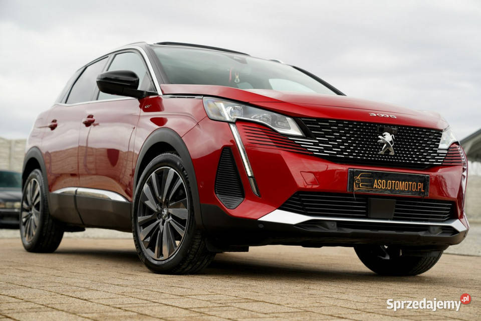 Peugeot 3008 GT ful led skóra masaze ACC kamery elektrochrom. lusterko wst. opolskie Otmuchów