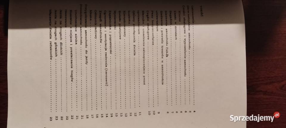 Instrukcja obsługi wołga m 24 Stalowa Wola