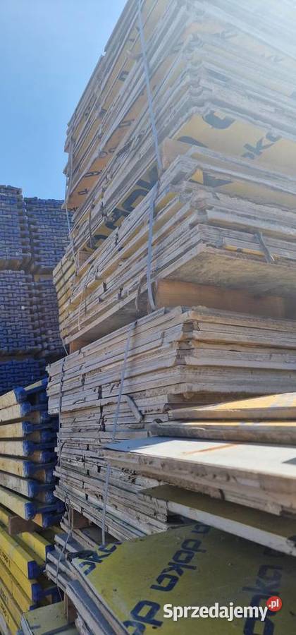 SZALUNKI STEMPLE PODPORY DŹWIGAR BLATY SKLEJKA