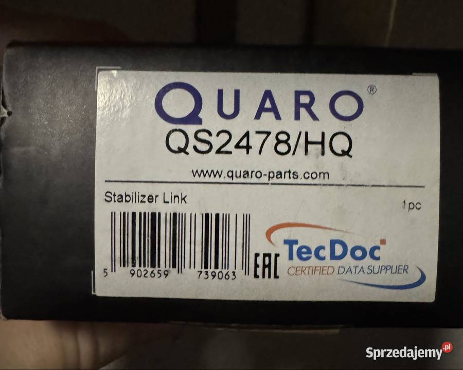 QUARO ŁĄCZNIK STABILIZATORA przód Alfa Romeo 147 Łączniki stabilizatorów Warszawa