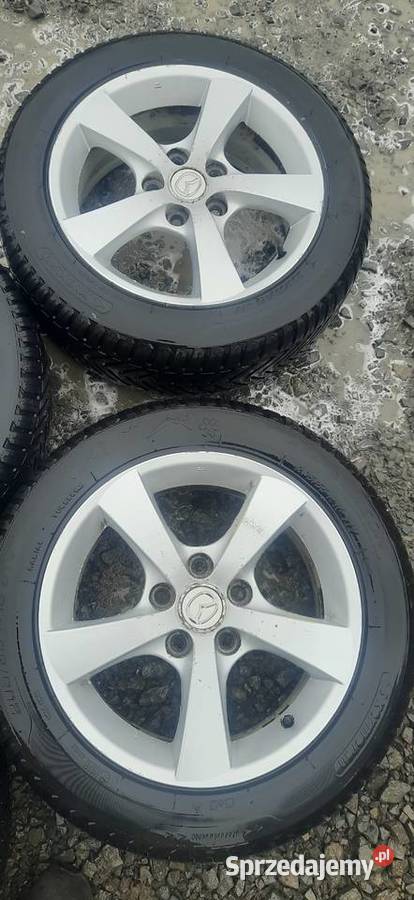 Kola 16 rozstaw śrub 5x1143 opony wielosezon lubelskie Parczew sprzedam