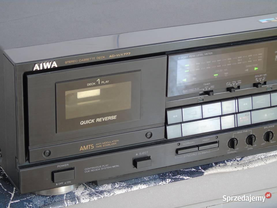 Magnetofon Aiwa ADWX777 ładny WYSYŁKA Jasło
