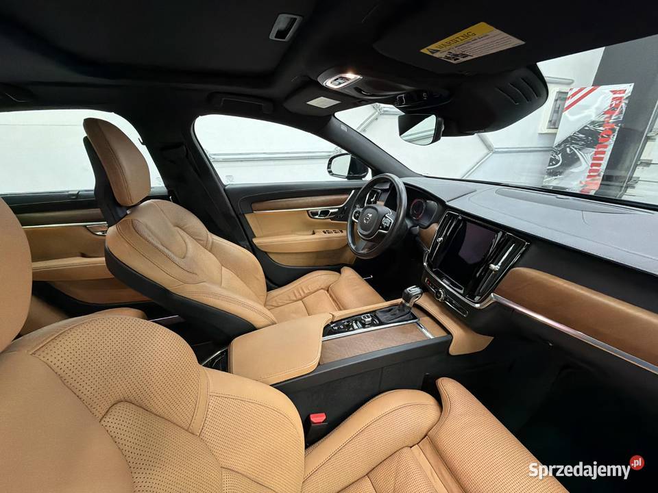 VOLVO S90 4X4 T6 INSCRIPTION FUL ZADBANY 104500km Słupsk