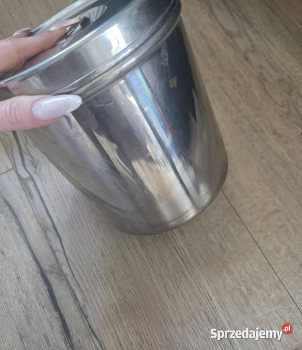 Pojemnik medyczny laboratoryjny vintage Polar