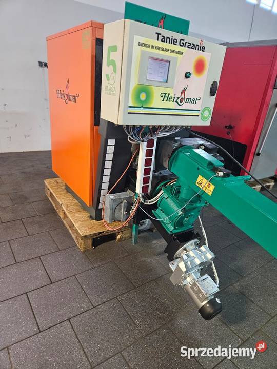 Heizomat 1530kw Piec na Trociny Zrębki Pestkę Kotły i Piece CO lubuskie Kożuchów