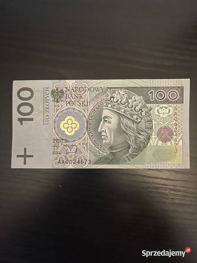 100 z 1994r seria AA mazowieckie Marki