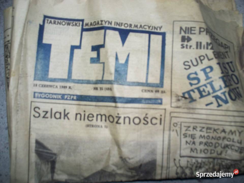 pamiątki PRLu Tarnów