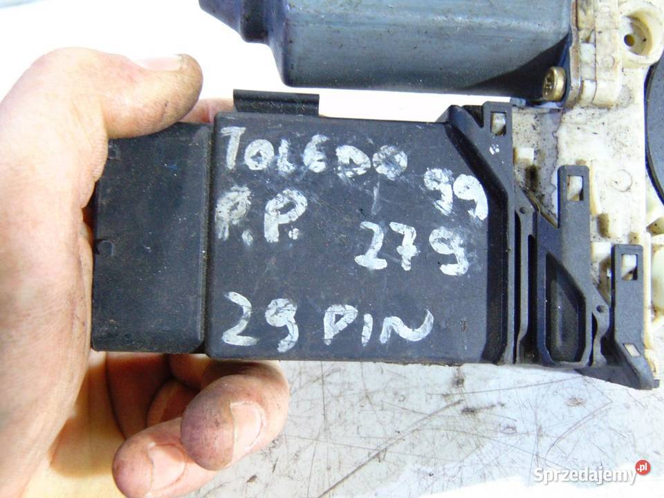 SILNICZEK OPUSZCZANIA SZYBY PRAWY PRZÓD SEAT Wyposażenie elektryczne sprzedam