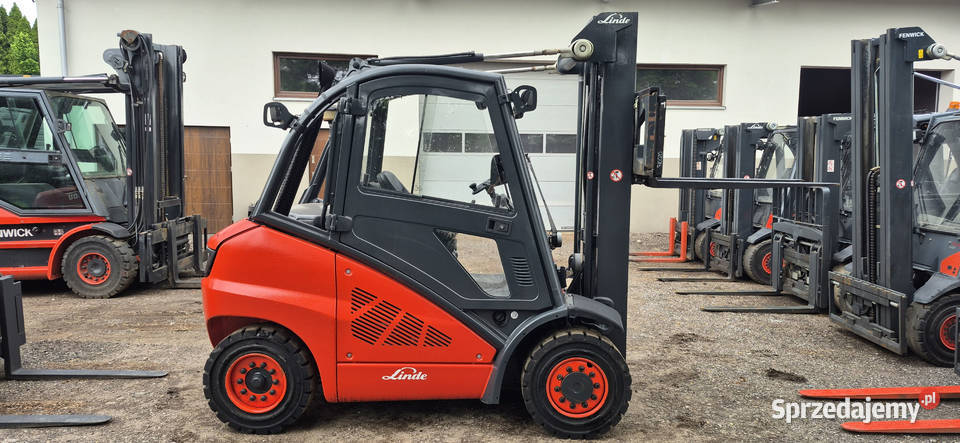 Wózek Widłowy Linde H40D Diesel Duplex 380m 8600