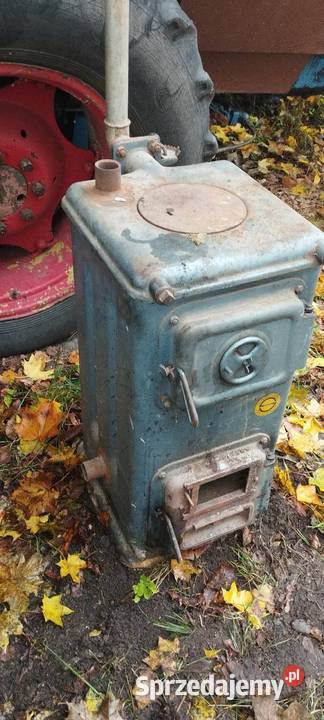 Żeliwny piec koza z płaszczem wodnym Lidzbark