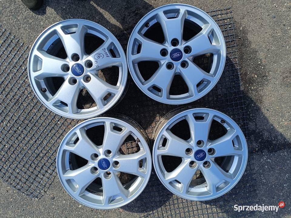 Felgi aluminiowe Ford 16 rozstaw 5x108 lubuskie Gorzów Wielkopolski sprzedam