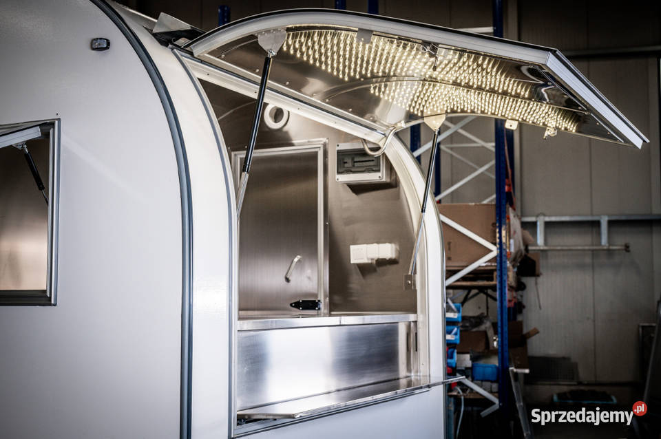 przyczepa gastronomiczna EasyGo 220 handlowa wielkopolskie Jarocin