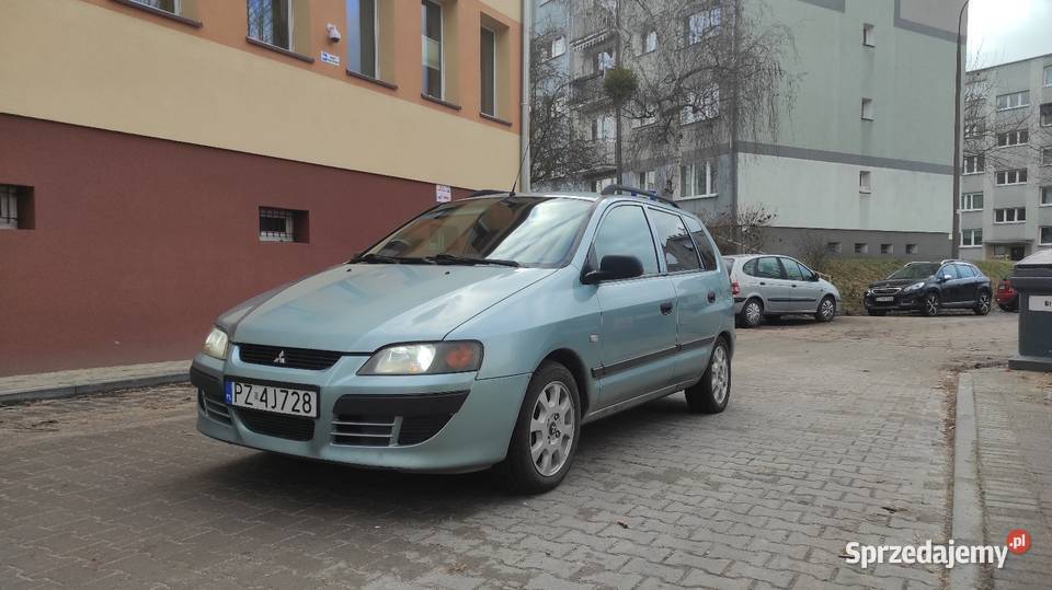 Mitsubishi SpaceStar 2004 16 benzyna 4/5 wielkopolskie Chodzież