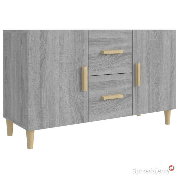 Komoda szary dąb sonoma 100x36x60 materiał Warszawa sprzedam