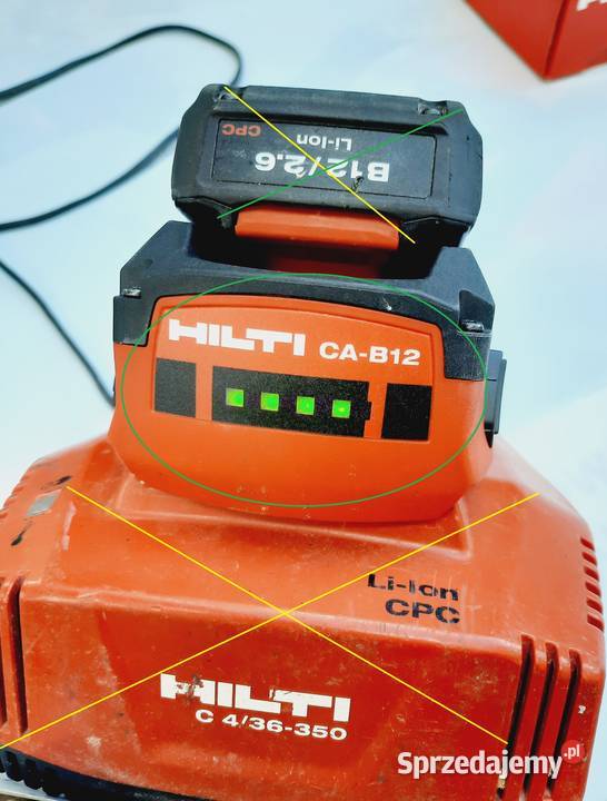 HILTI ŁADOWARKA PROSTOWNIK Adapter C41250 do Szczerbice