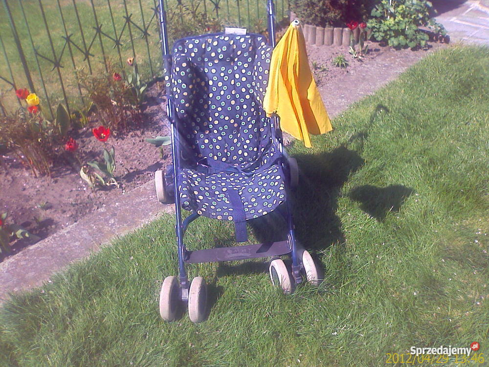 SOLIDNY WÓZEK DZIECI SPACERÓWKA Parasolka LASKA Łódź