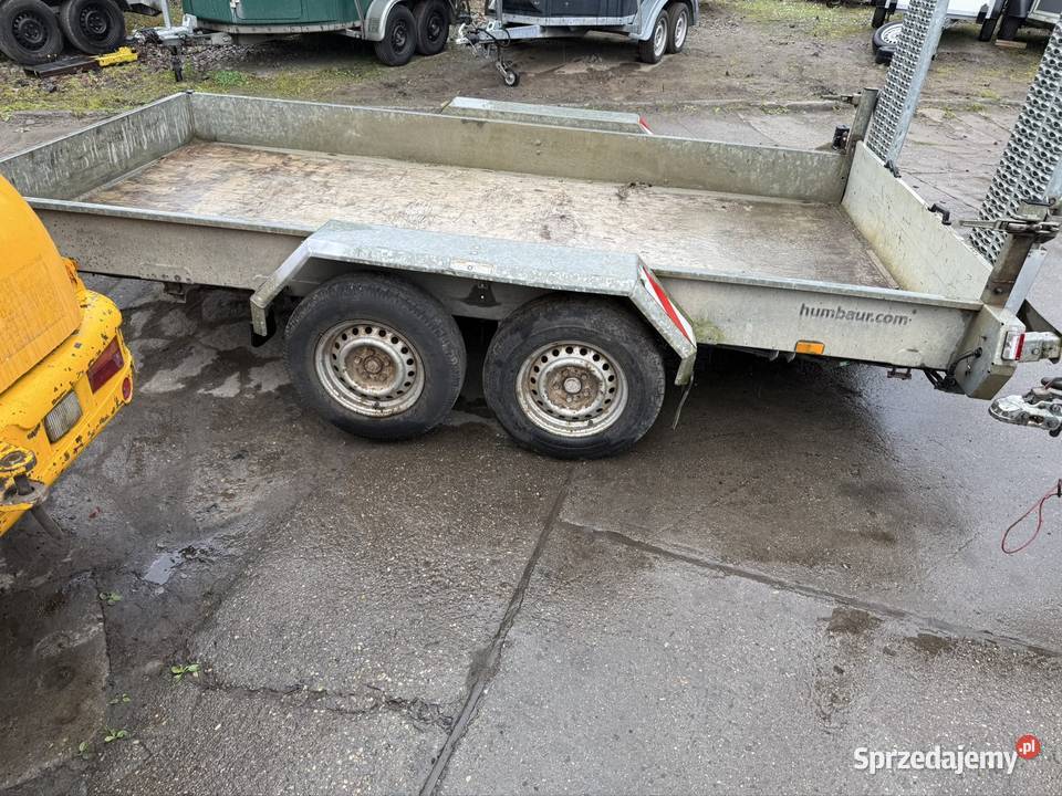 Humbaur podkoparkowa 3500 Lawety Solnica