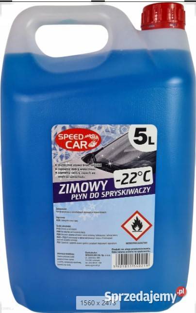 Zimowy plyn do spryskiwaczy 5 l Małogoszcz sprzedam