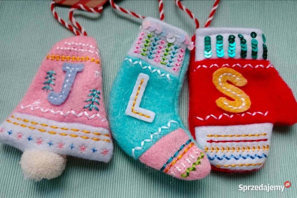 Dekoracja wisząca ozdobna wielokolorowa Łódź