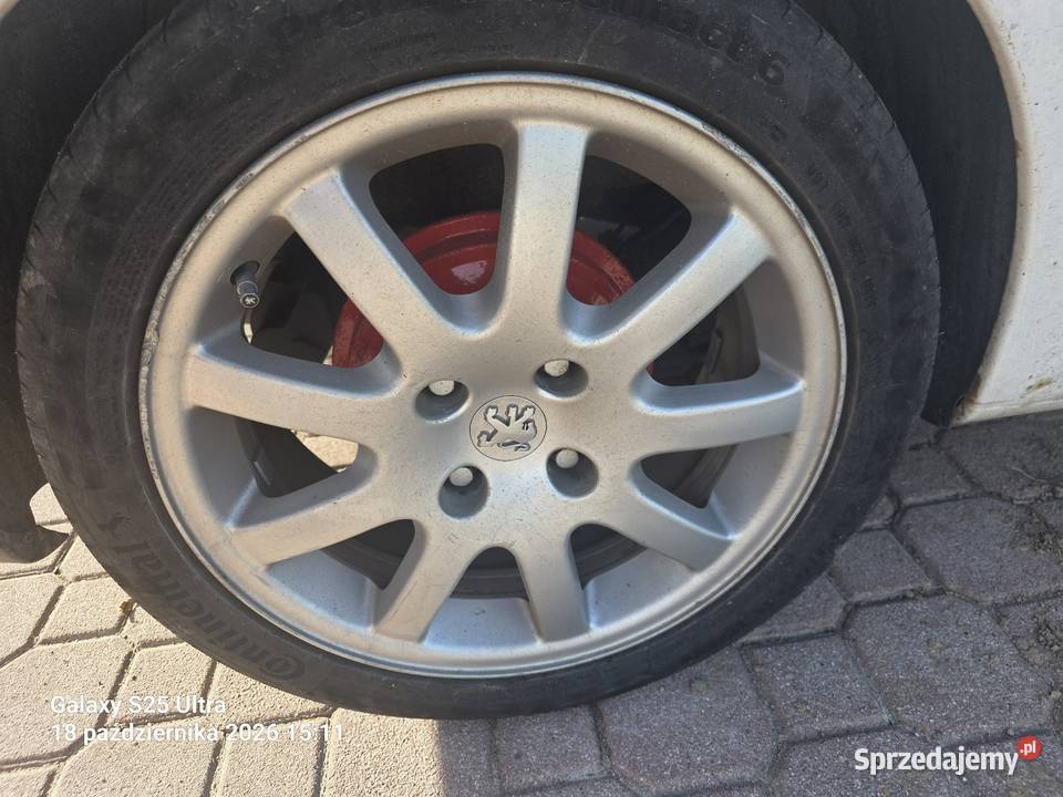 Felgi aluminiowe Peugeot 16 4x108 opony