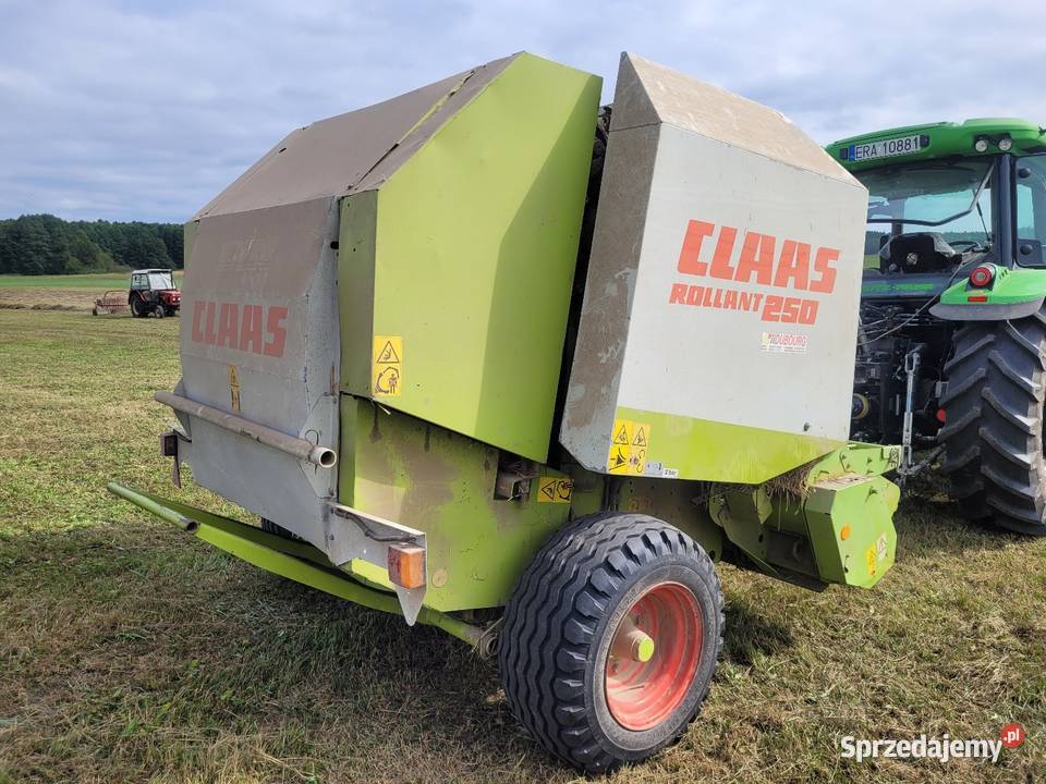 Prasa rolująca Claas Rollant 250 łódzkie Kobiele Wielkie