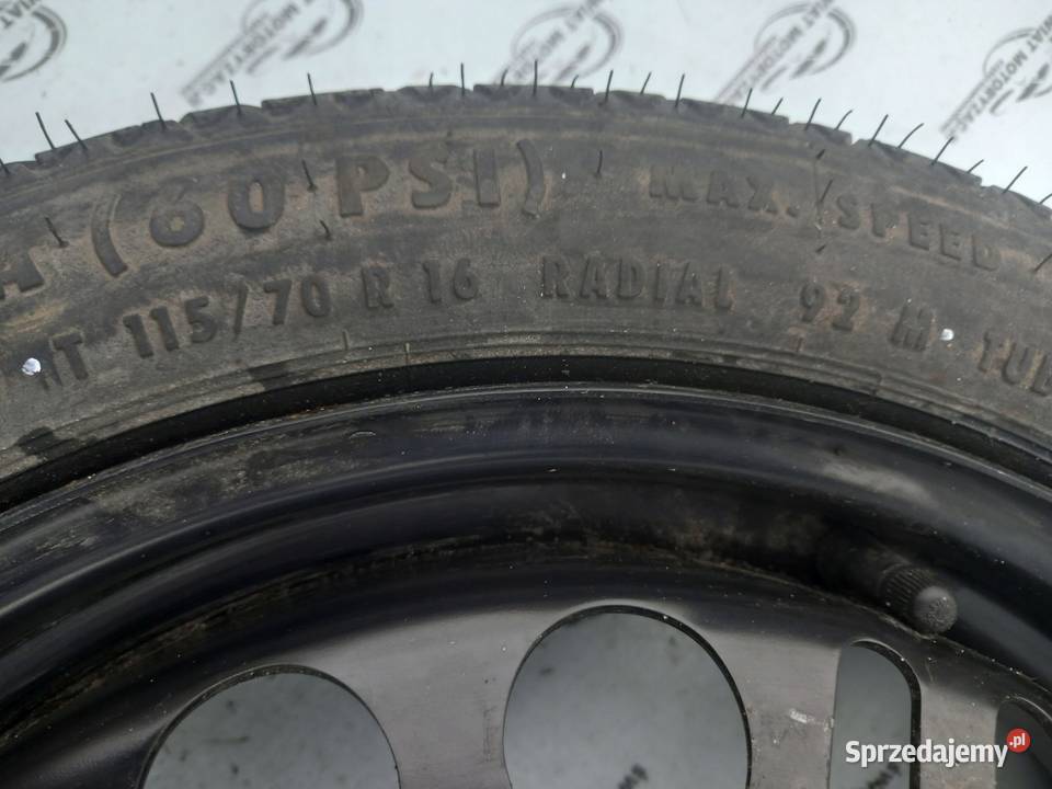 OPEL VECTRA C ASTRA H koło dojazdowe 1157016 92M świętokrzyskie Kielce