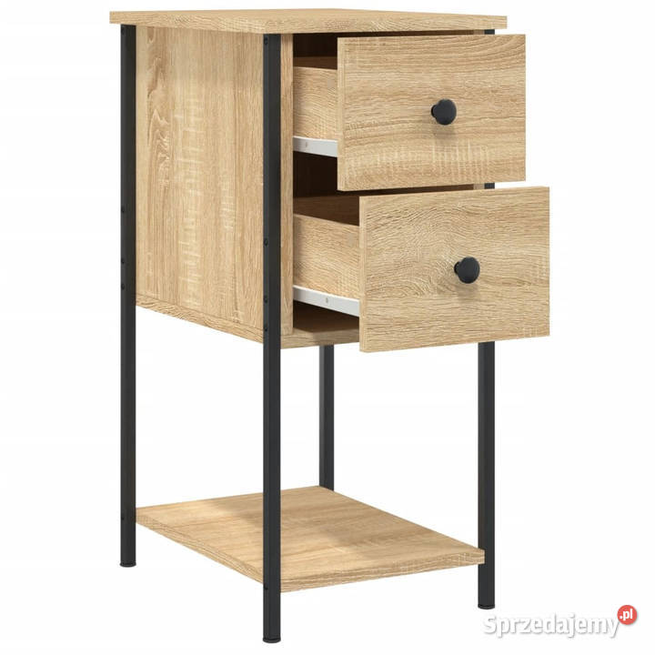 Szafki nocne 2 dąb sonoma 32x42x70 WM826096 Warszawa