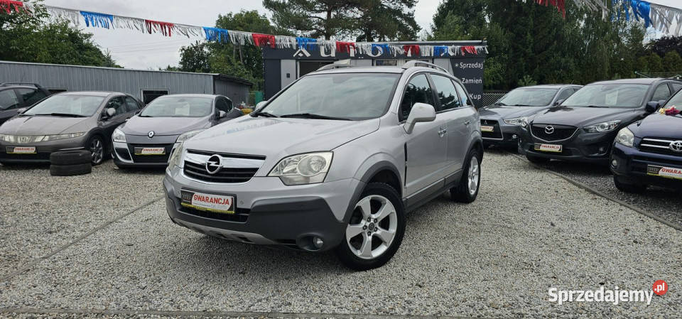 Opel Antara 159 PRZEBIEG Salon 20 DIESEL 4x4 ASR (kontrola trakcji) Samochody osobowe Świdnica
