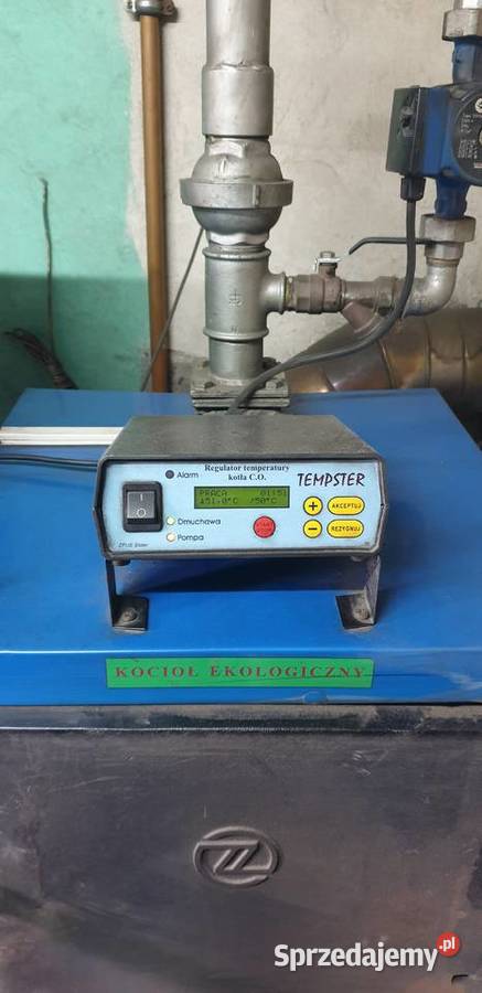 Kocioł z podajnikiem Zębiec KWP 25KW ekogroszek Kalisz