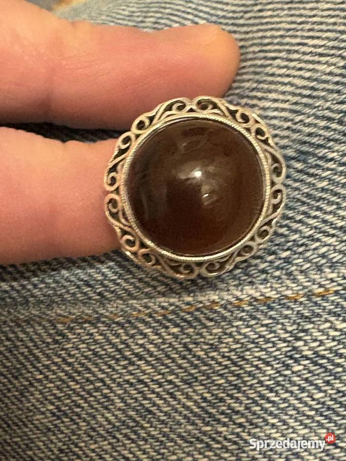 Warmet PRL vintage pierścionek Polkowice