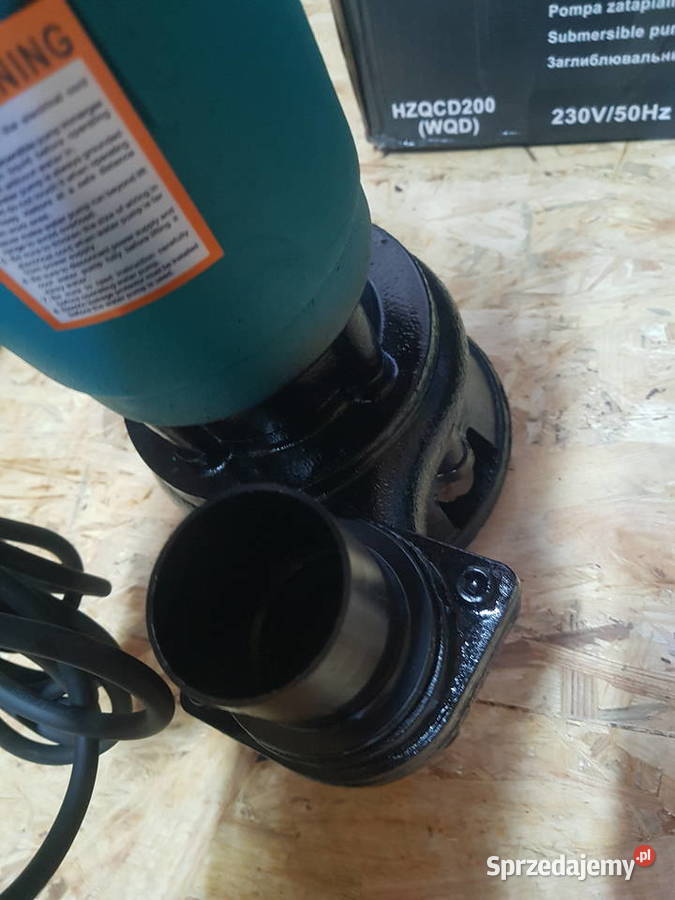 POMPA DO SZAMBA Z ROZDRABNIACZEM 3800 WATT Z Głogowa