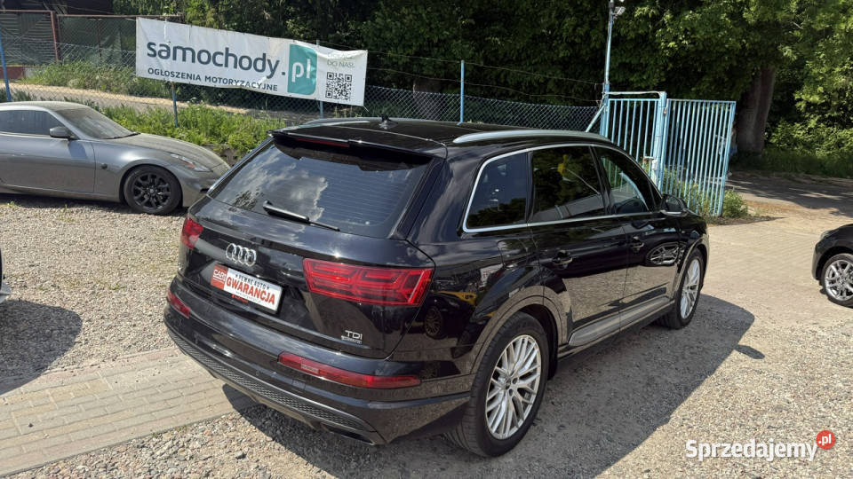 Audi Q7 30tdi 272 quattro sLine salon serwis pomorskie Gdańsk