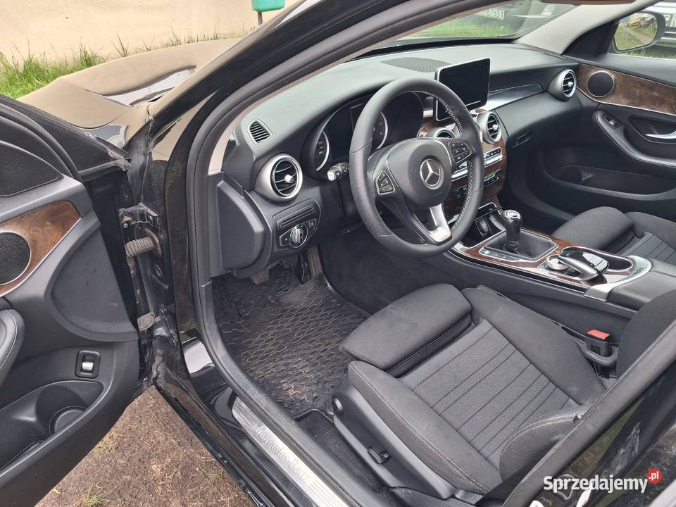 Mercedes C klasa uszkodzony siknik Katowice