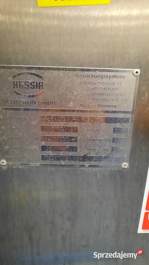 Pakowaczka HASSIA 247 L149 Dębica