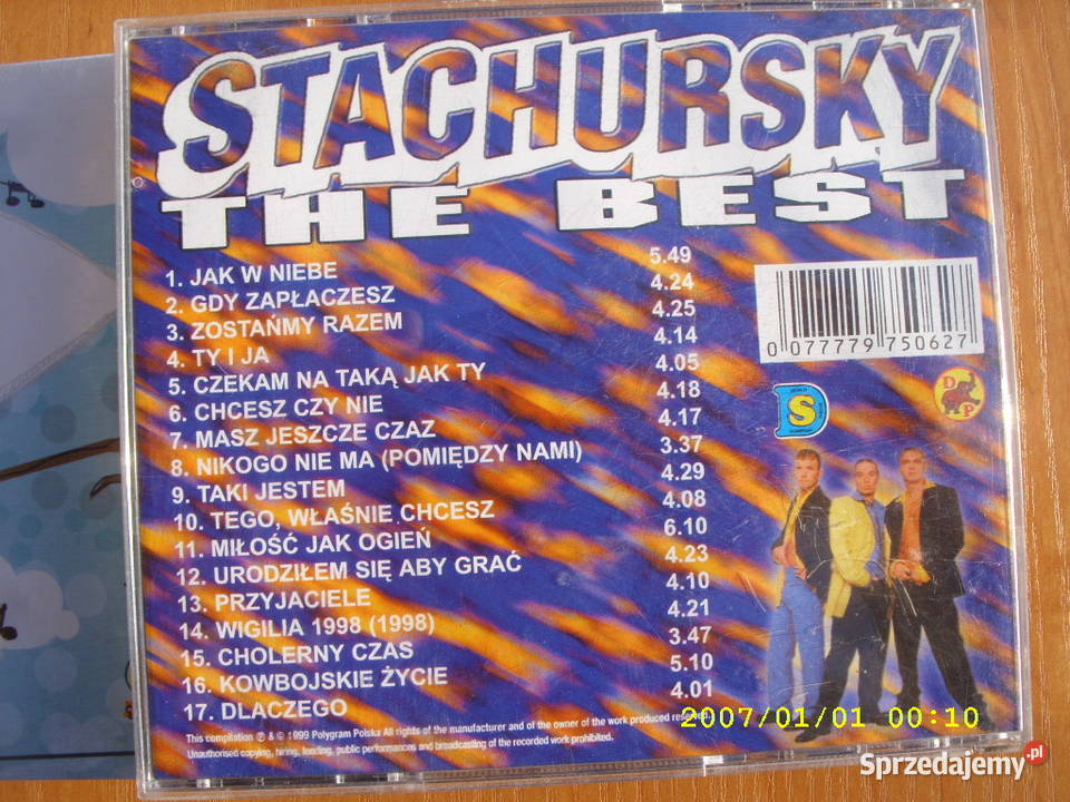 CD STACHURSKY 4 plyty Płyty i kasety Wołów sprzedam