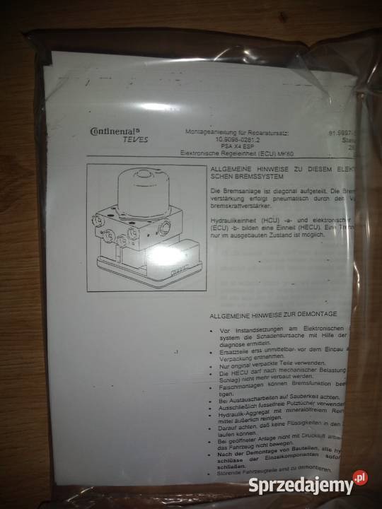 Sterownik ABS Citroen C3 II Nowy OE Lublin