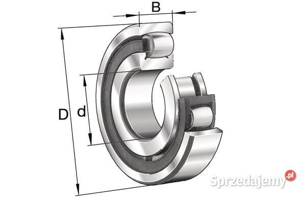 Łożysko baryłkowe 40x80x18 mm INAFAG 20208TVP Pozostałe Kamionna sprzedam