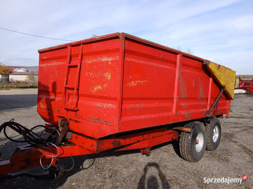 Przyczepa wywrotka 10 ton tandem Ryki