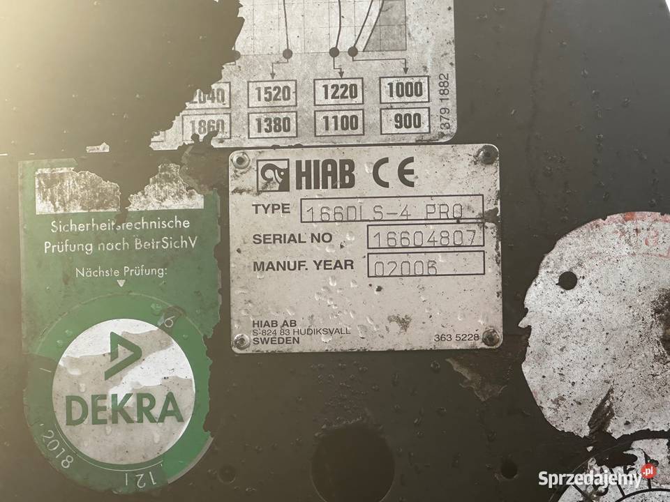 MAN TGA 26430 HDS HIAB 166 sprzedam