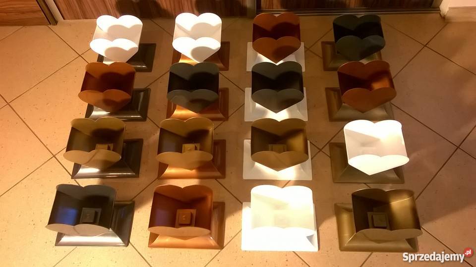 SERCA Miski ZŁOTE na stroiki doniczki Gazony Siewierz