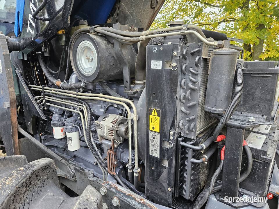 Ciągnik holland tm 125 tm ts Sejny sprzedam