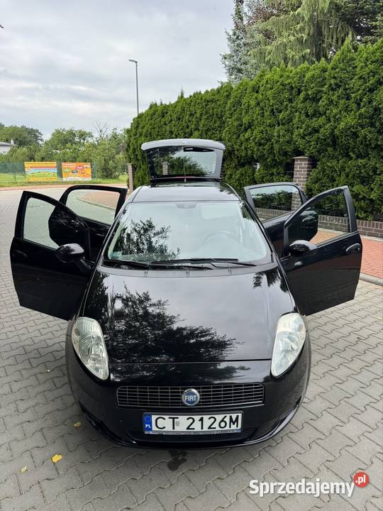 Fiat Grande Punto Climatronic Alu 14 benzyna hak kujawsko-pomorskie Toruń