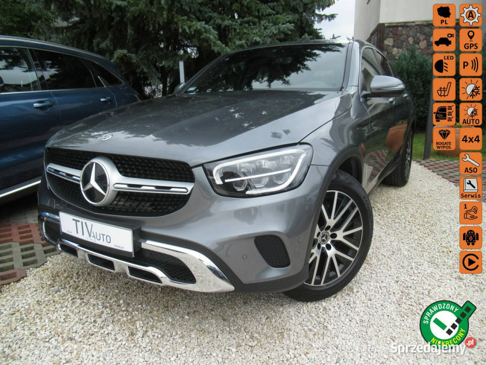 Mercedes GLC 200 BEZSZKODOWY COUPE Salon Polska Warszawa