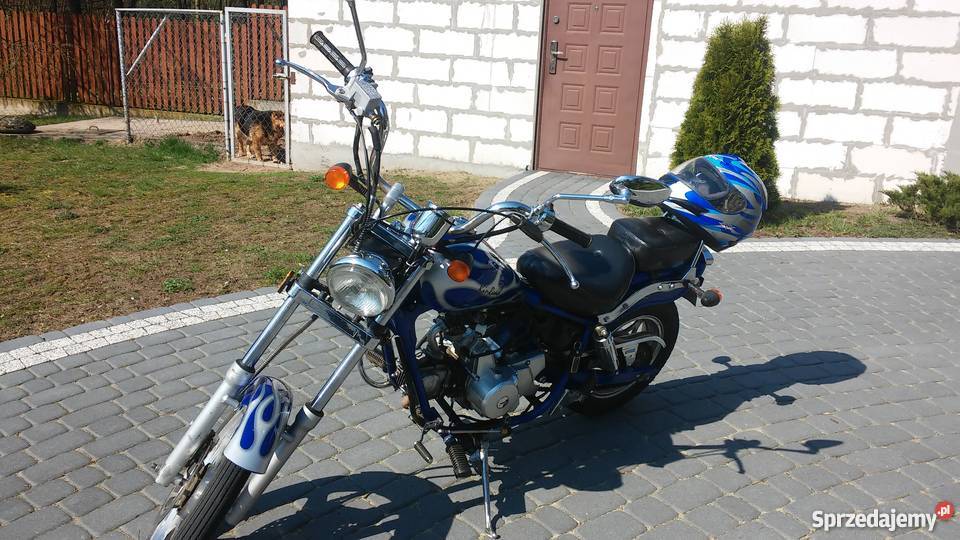 Mini Chopper 50 stan Motocykle, skutery, quady Zieleniec