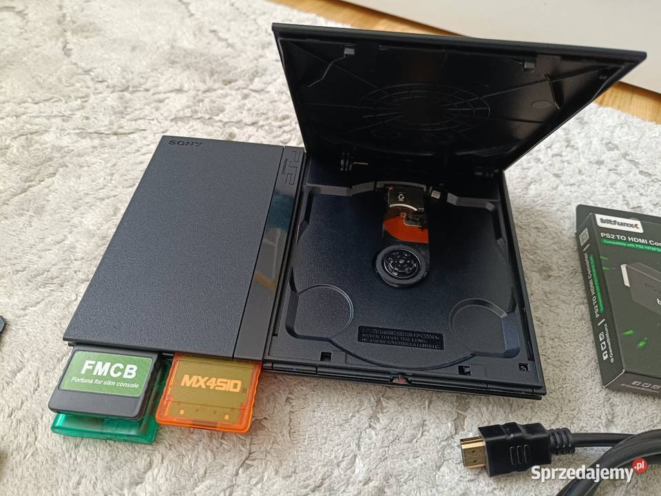 Konsola Sony PlayStation 2 Slim SCPH77004 2 FMCB mazowieckie Pruszków