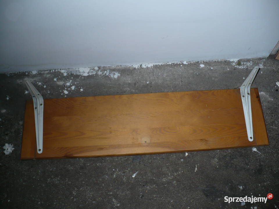 Półki x3 sosna do odnowienia dolnośląskie Lubin sprzedam