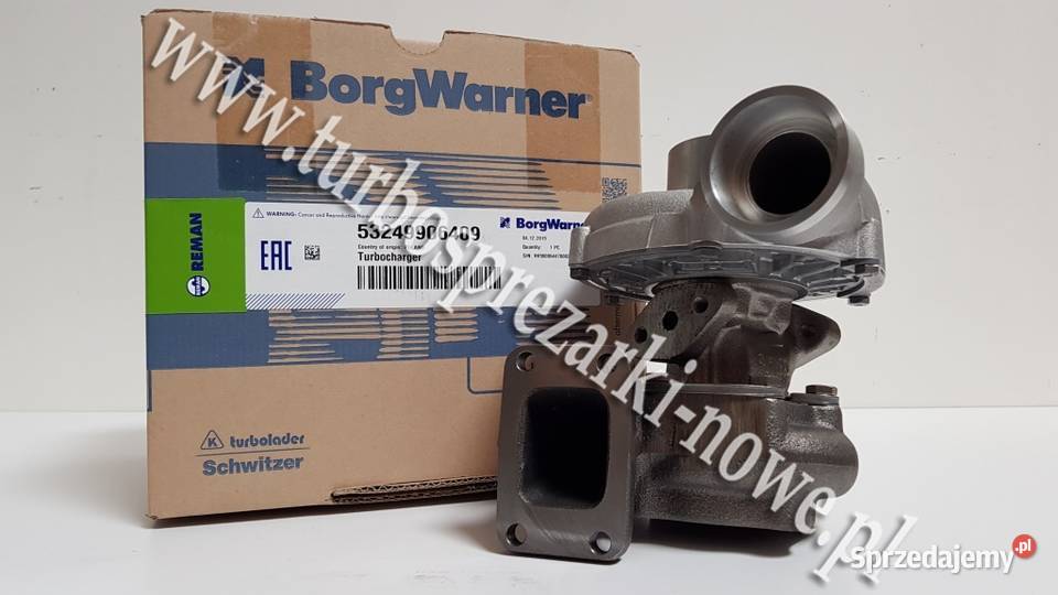 Turbosprężarka BorgWarner KKK Oryginal Reman Siedlce