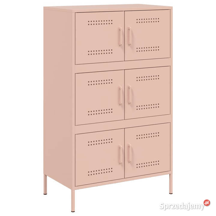 Szafka różowa 68x39x113 stal WM842959 Warszawa